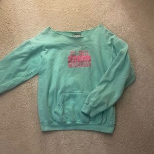 Green kids Michigan sweatshirt